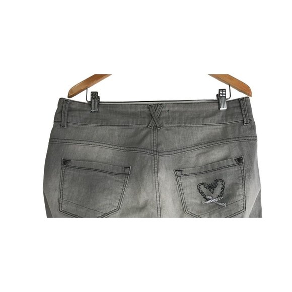 Country Line Trachenmode Pants Womens Size XL Gray Embroidered Austrian German - Picture 6 of 16